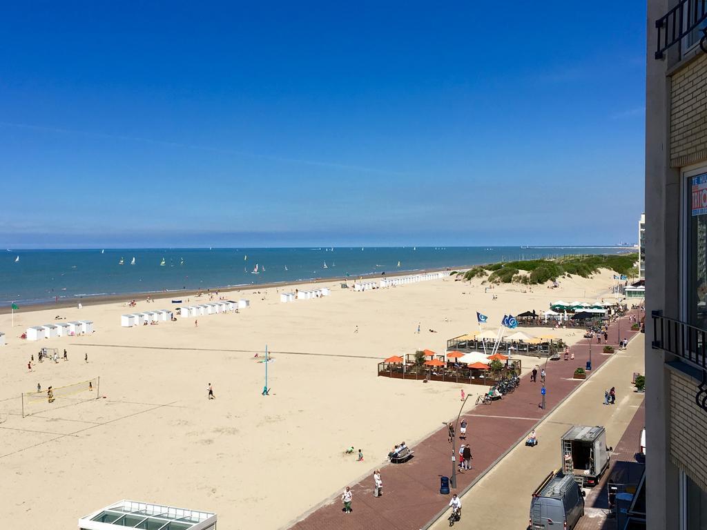 Zeedijk Oostduinkerke Frontaal Zeezicht - Volledig Gerenoveerd 2022! Daire Dış mekan fotoğraf